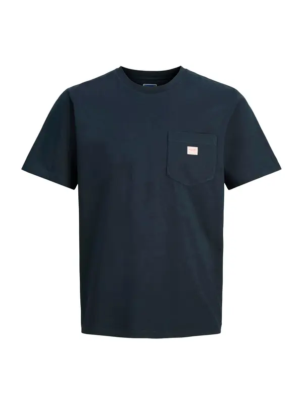 JACK & JONES JACK & JONES Majica 'JPRBLUcaleb'  nočno modra / bela