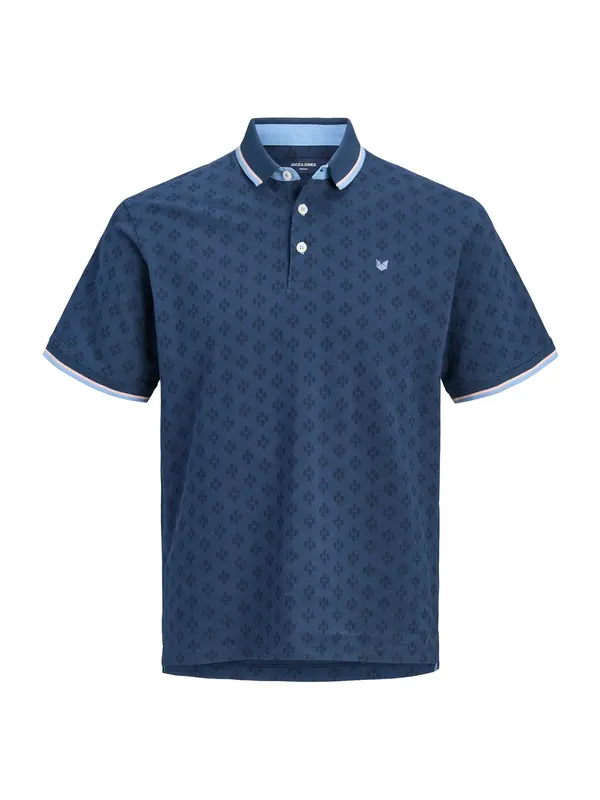 JACK & JONES JACK & JONES Majica 'JPRPAULOS'  modra / mornarska / svetlo modra / bela