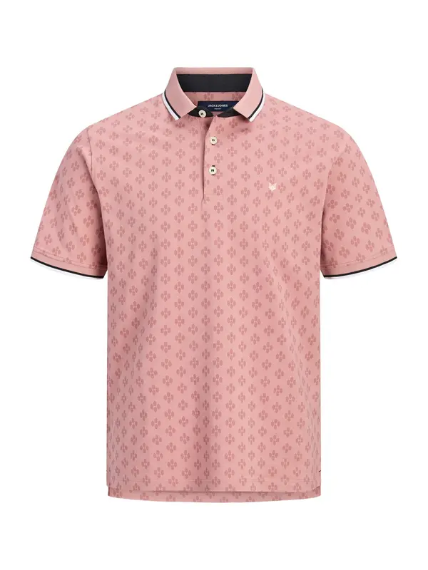 JACK & JONES JACK & JONES Majica 'JPRPAULOS'  roza / staro roza / črna / bela