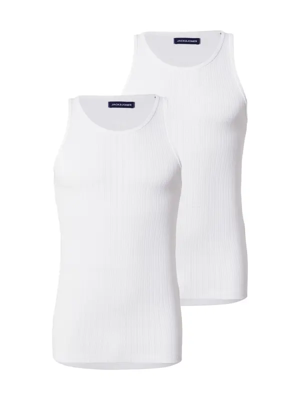 JACK & JONES JACK & JONES Majica 'JWHACAPULCO'  bela