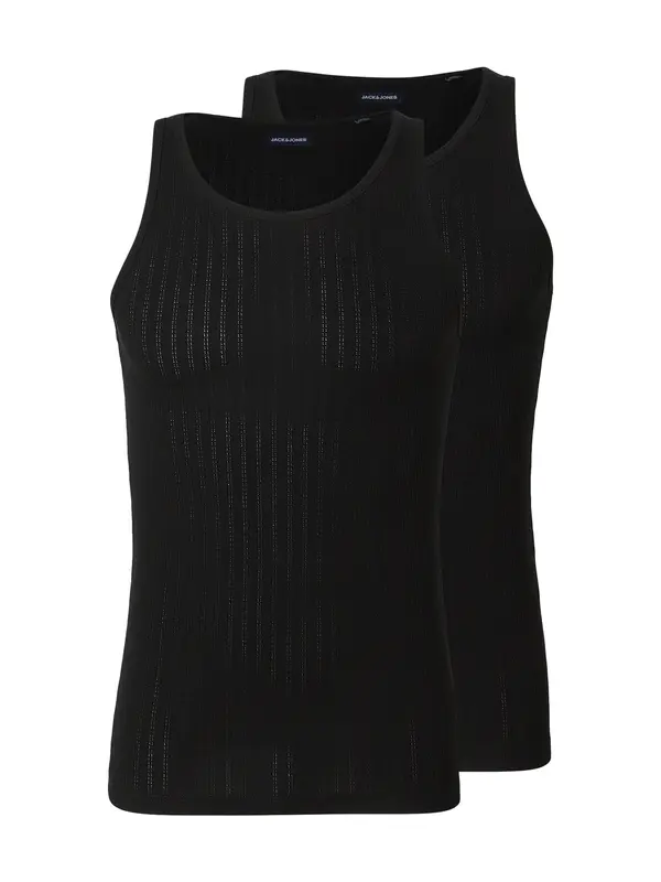 JACK & JONES JACK & JONES Majica 'JWHACAPULCO'  črna