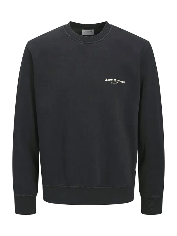 JACK & JONES JACK & JONES Majica 'JWHDOVER'  črna / bela