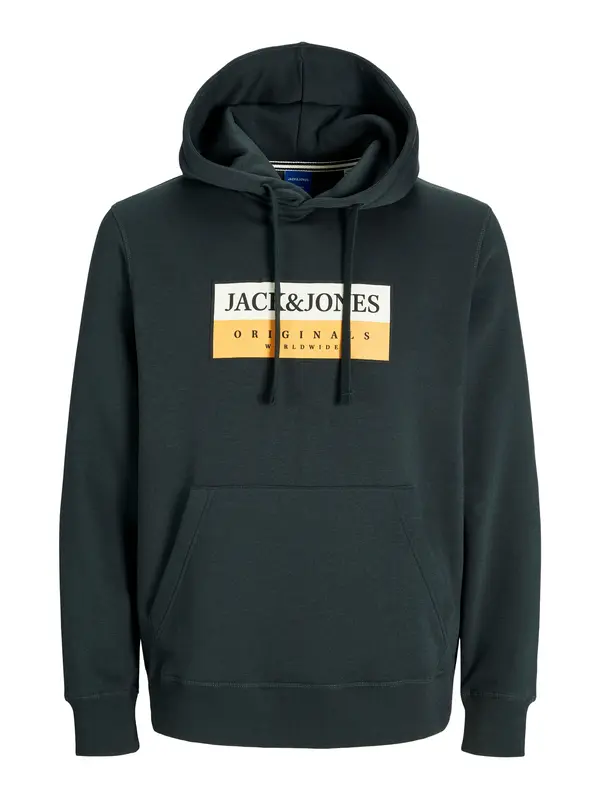 JACK & JONES JACK & JONES Majica 'JWHFREDERIKSBERG'  temno modra / rumena / črna / bela