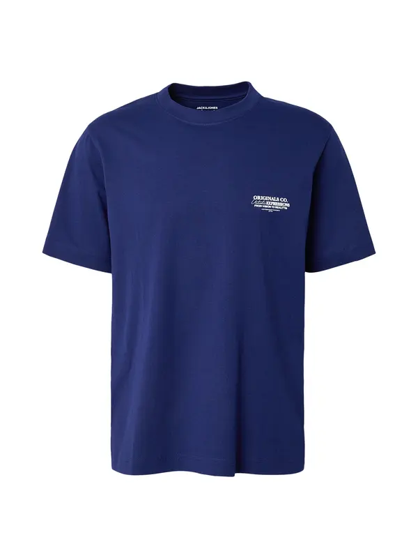 JACK & JONES JACK & JONES Majica 'JWHISLINGTON'  encijan / bela