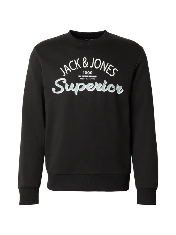 JACK & JONES JACK & JONES Majica 'JWHMILO'  opal / črna / bela