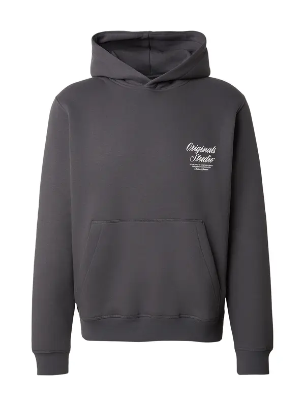 JACK & JONES JACK & JONES Majica 'JWHNORREBRO'  antracit / off-bela
