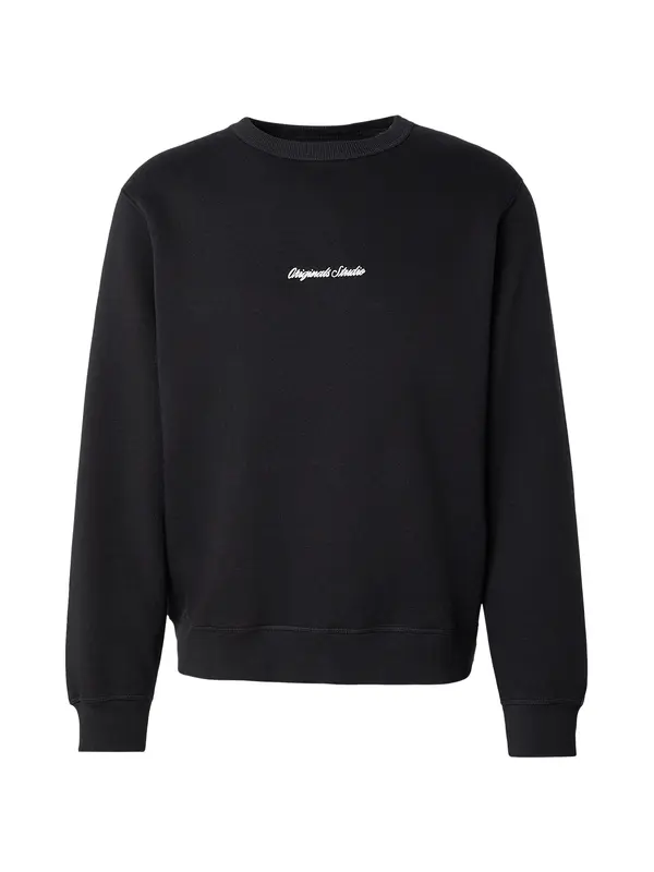 JACK & JONES JACK & JONES Majica 'JWHNORREBRO'  črna / bela