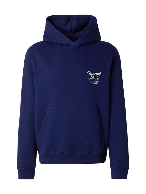 JACK & JONES JACK & JONES Majica 'JWHNORREBRO'  modra / bela