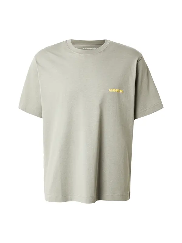 JACK & JONES JACK & JONES Majica 'JWHUNION'  rumena / siva
