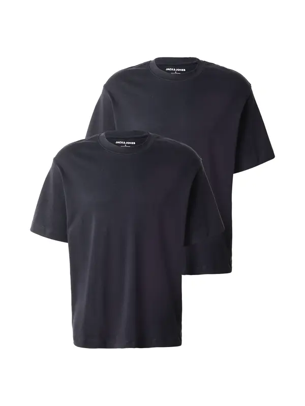 JACK & JONES JACK & JONES Majica 'JWHURBAN EDGE'  črna