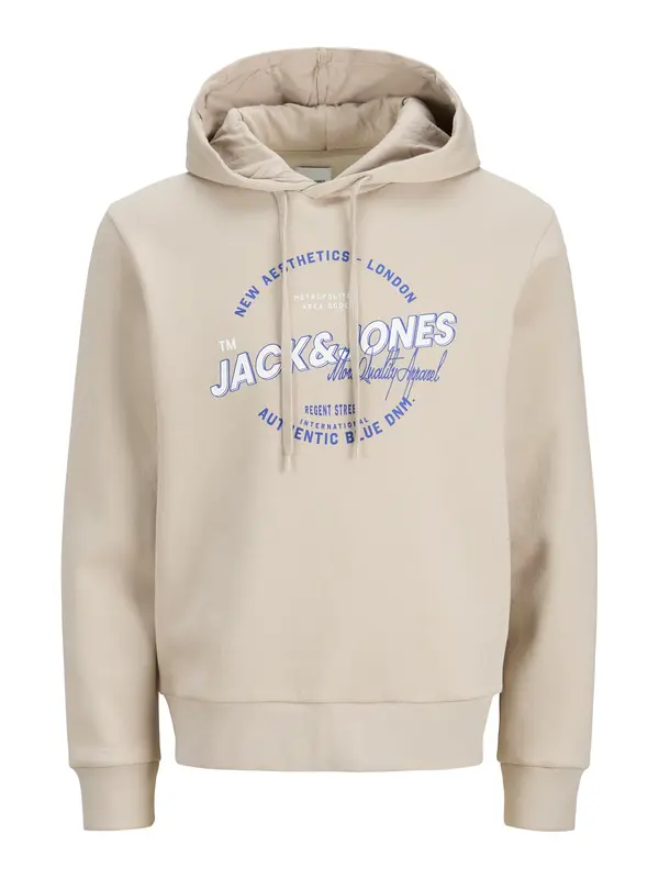 JACK & JONES JACK & JONES Majica  kremna / modra / bela