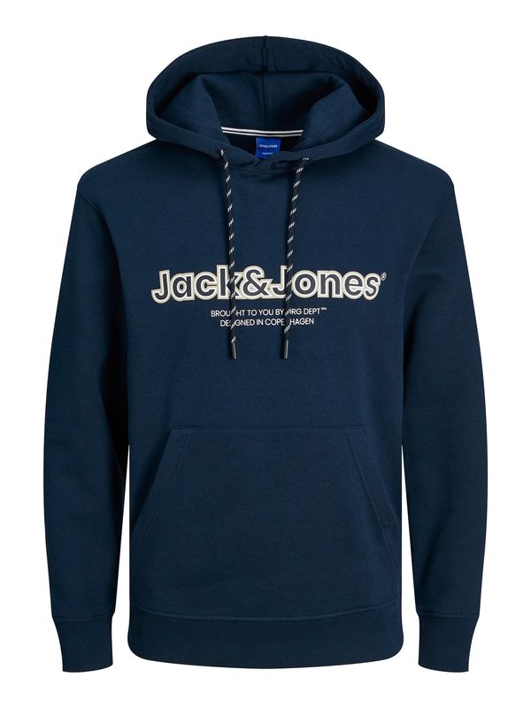 JACK & JONES JACK & JONES Majica 'Lakewood'  nočno modra / antracit / bela