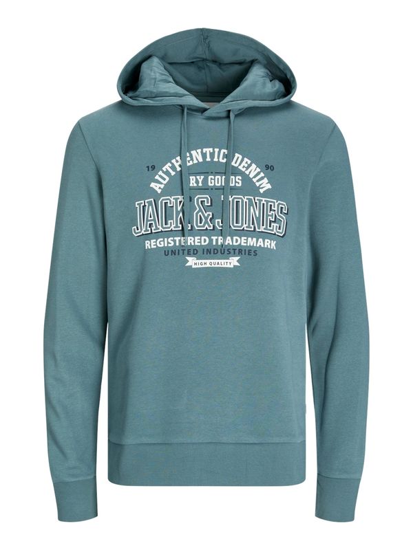 JACK & JONES JACK & JONES Majica  marine / cijansko modra / bela