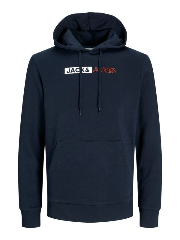 JACK & JONES JACK & JONES Majica  marine / rdeča / bela