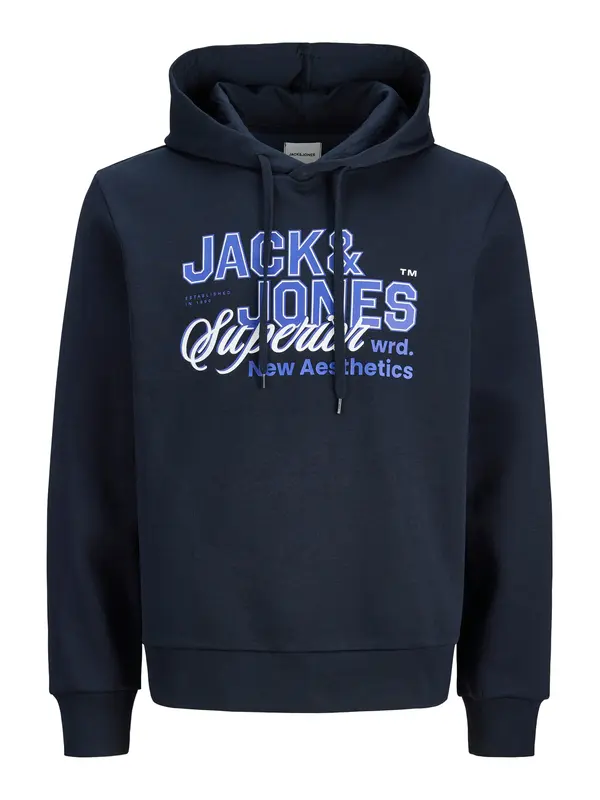 JACK & JONES JACK & JONES Majica  modra / mornarska / bela