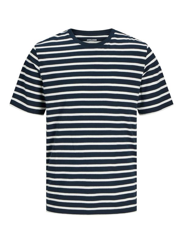 JACK & JONES JACK & JONES Majica  mornarska / bela