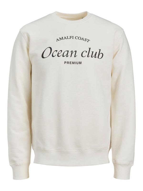 JACK & JONES JACK & JONES Majica 'Ocean Club'  kremna / črna