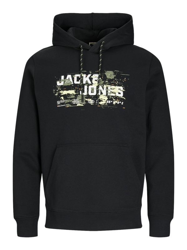 JACK & JONES JACK & JONES Majica  oliva / oranžna / črna / bela