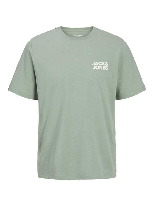 JACK & JONES JACK & JONES Majica  pastelno zelena / bela