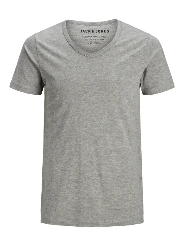 JACK & JONES JACK & JONES Majica  pegasto siva