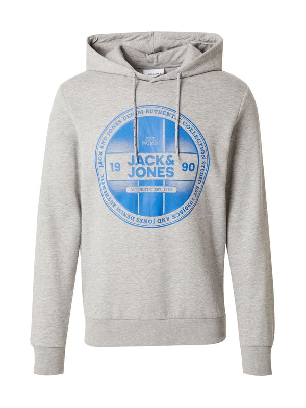 JACK & JONES JACK & JONES Majica 'RIO'  modra / svetlo siva