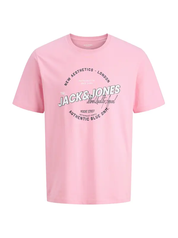 JACK & JONES JACK & JONES Majica  roza / črna / bela