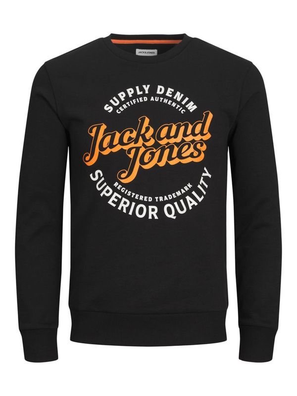 JACK & JONES JACK & JONES Majica  rumena / črna / bela