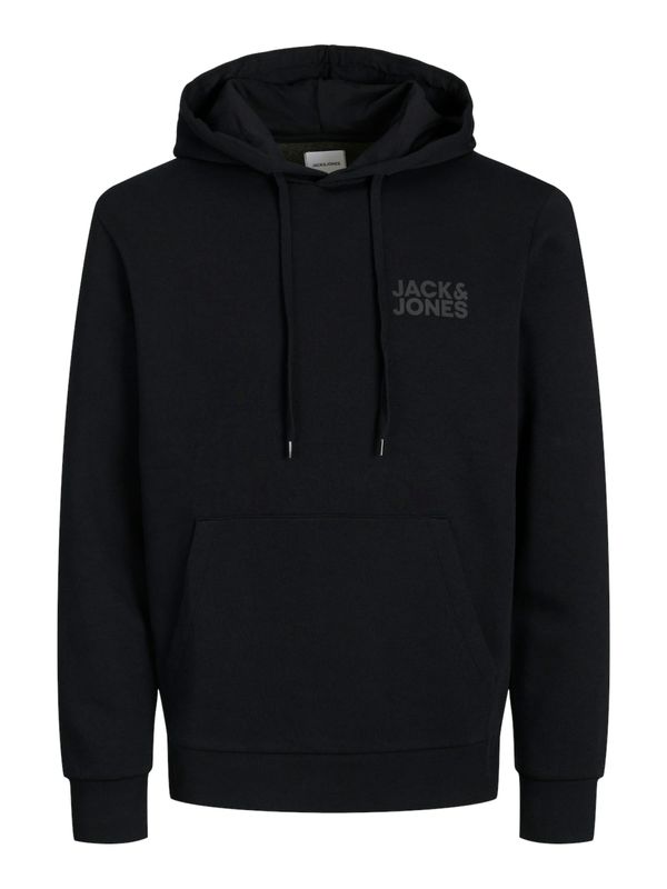 JACK & JONES JACK & JONES Majica  siva / črna