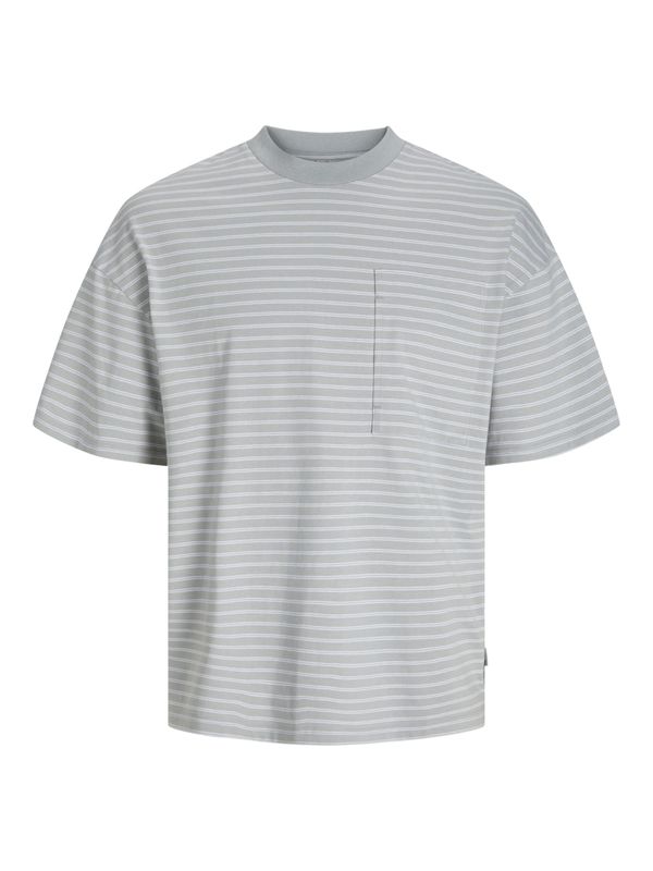 JACK & JONES JACK & JONES Majica 'TANICAL'  siva / bela