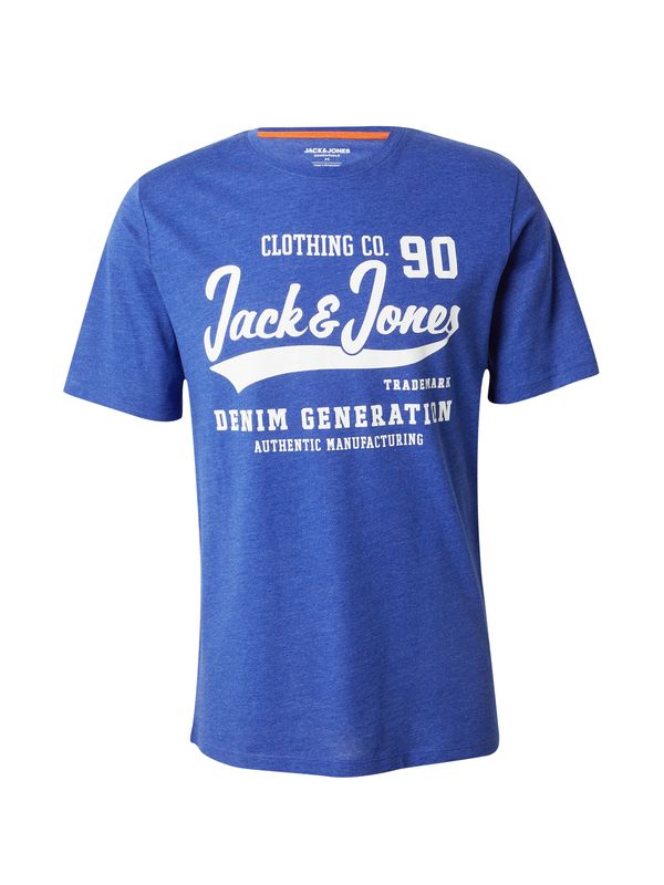 JACK & JONES JACK & JONES Majica  temno modra / bela