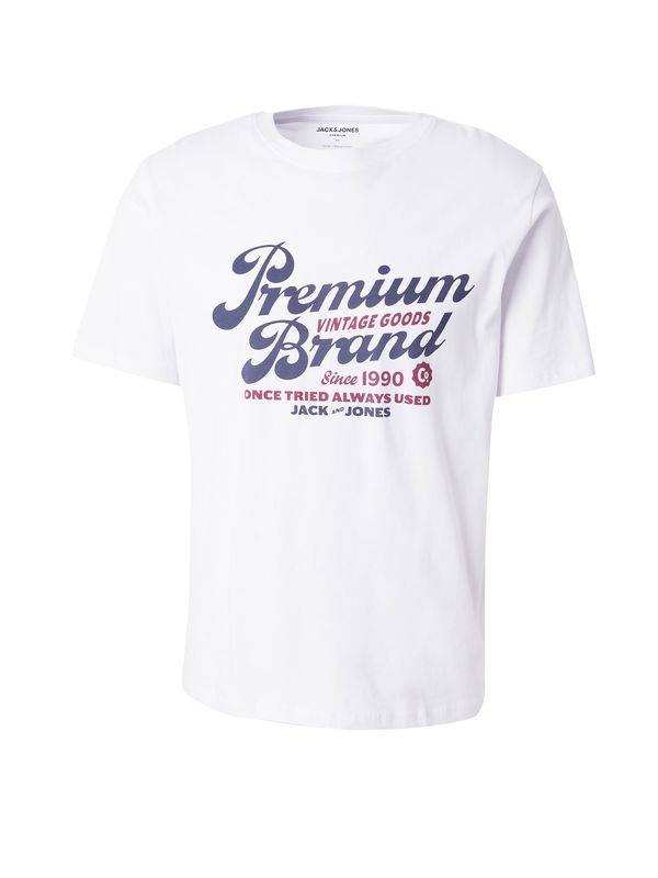 JACK & JONES JACK & JONES Majica 'THOMAS'  bela
