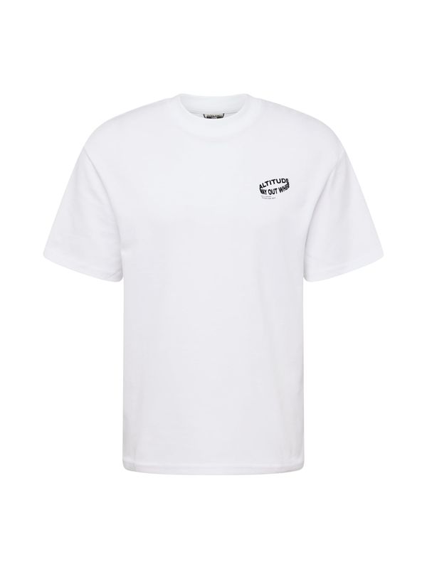 JACK & JONES JACK & JONES Majica 'THREAD'  črna / bela