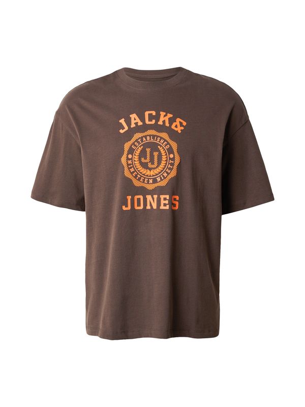 JACK & JONES JACK & JONES Majica 'VICTO'  temno rjava