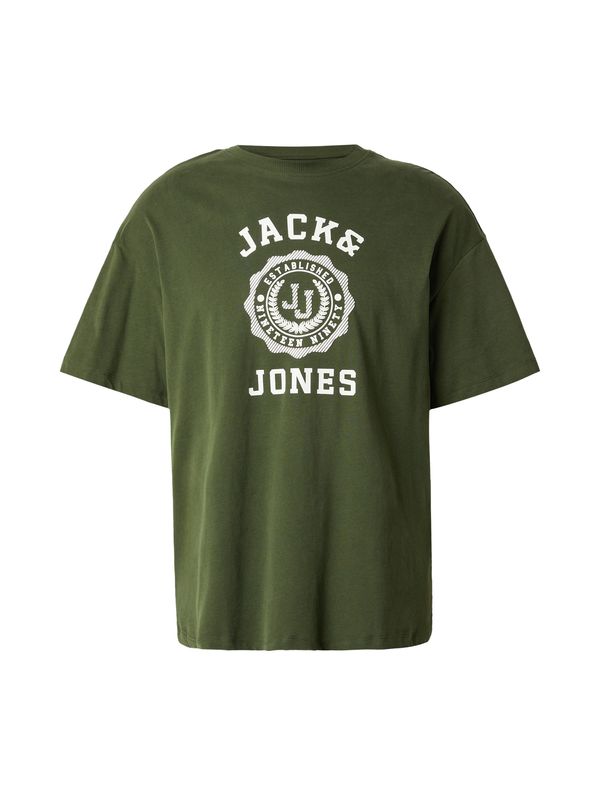 JACK & JONES JACK & JONES Majica 'VICTO'  temno zelena