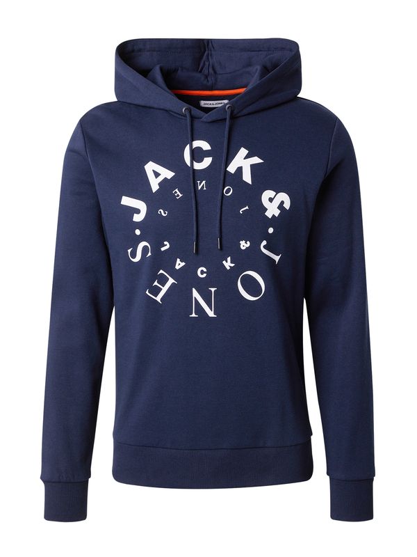 JACK & JONES JACK & JONES Majica 'WARRIOR'  mornarska / bela