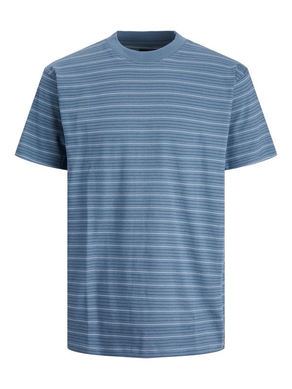 JACK & JONES JACK & JONES Majica 'West'  golobje modra / bela