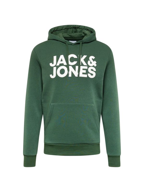 JACK & JONES JACK & JONES Majica  zelena / bela