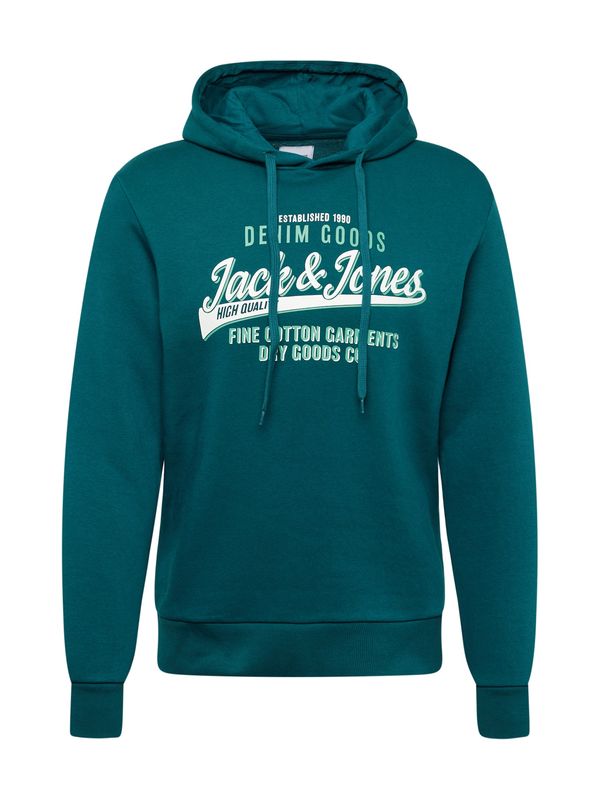 JACK & JONES JACK & JONES Majica  zelena / bela