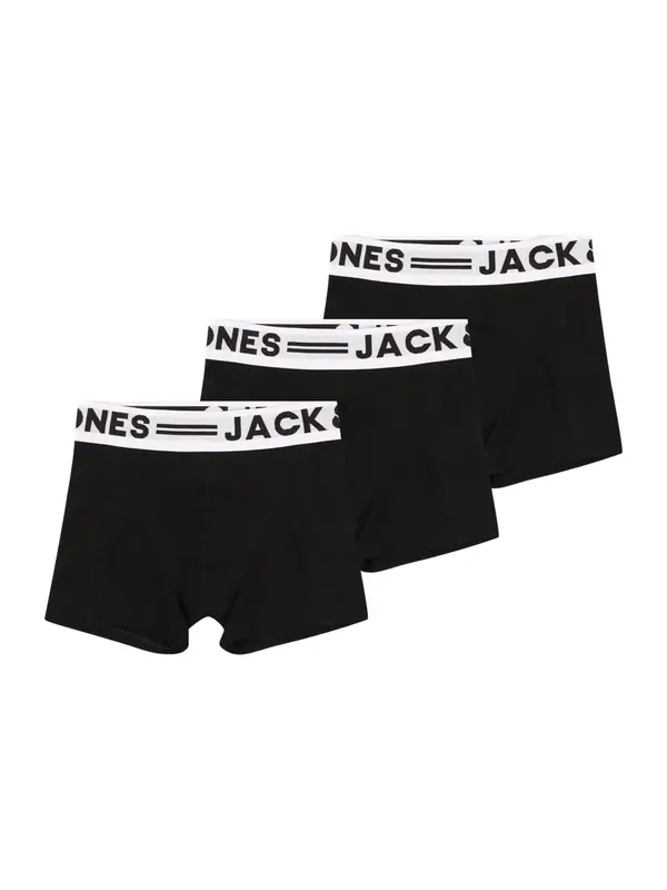 JACK & JONES MINI JACK & JONES MINI Spodnjice  črna / bela