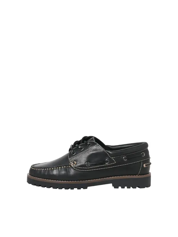 JACK & JONES JACK & JONES Mokasini 'JFWBROOKLYN'  črna