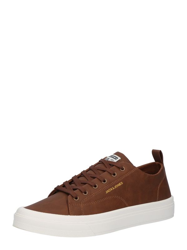 JACK & JONES JACK & JONES Nizke superge 'JFWBayswater'  rjava / oranžna