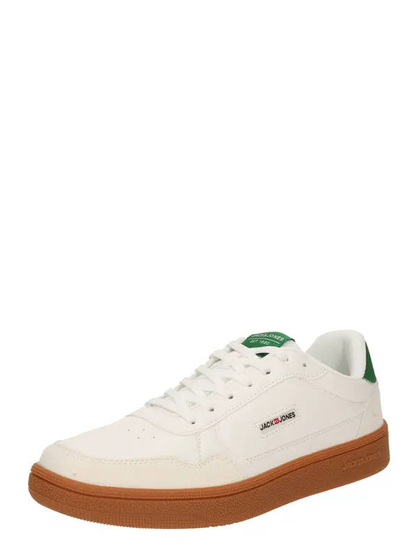JACK & JONES JACK & JONES Nizke superge 'JFWBounce'  zelena / bela