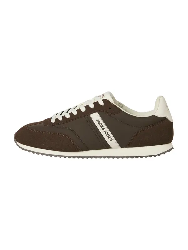 JACK & JONES JACK & JONES Nizke superge 'JFWBURTON'  rjava / bela