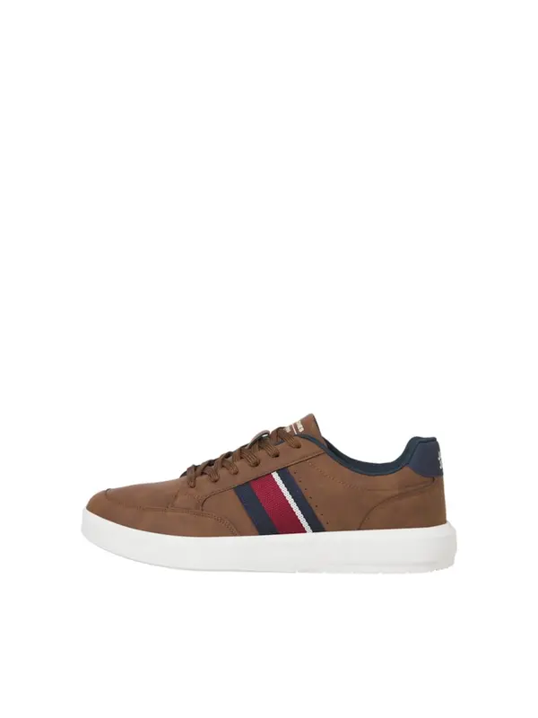 JACK & JONES JACK & JONES Nizke superge 'JFWJOHNSON'  mornarska / konjak / temno rdeča / bela