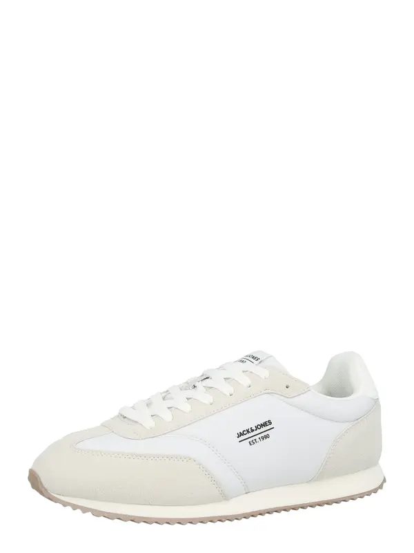 JACK & JONES JACK & JONES Nizke superge 'JFWRETRO RUNNER'  črna / bela / volneno bela