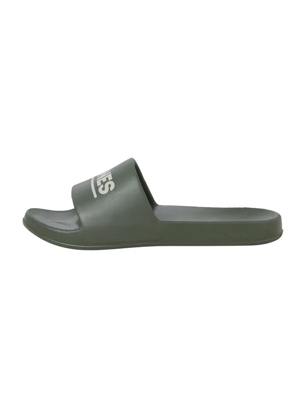 JACK & JONES JACK & JONES Nizki natikači 'JFWOLLIE'  oliva / bela