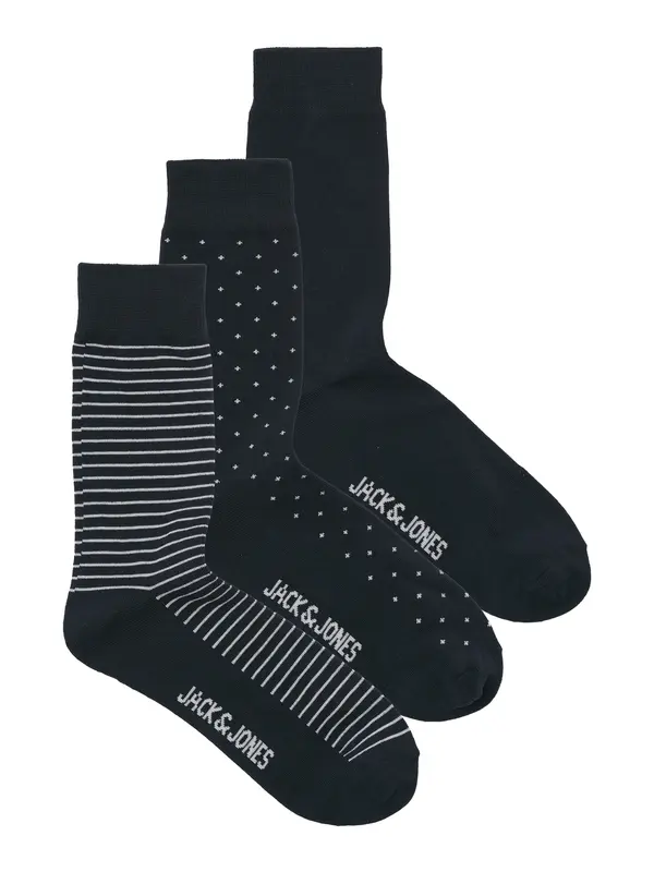 JACK & JONES JACK & JONES Nogavice 'JACHANK'  nočno modra / bela