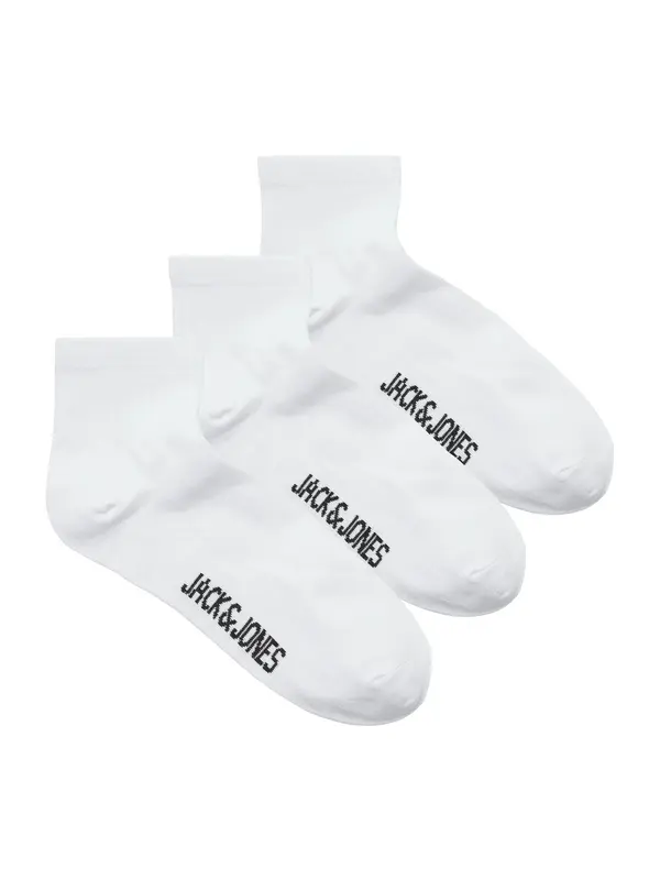 JACK & JONES JACK & JONES Nogavice 'JACLEON'  črna / bela