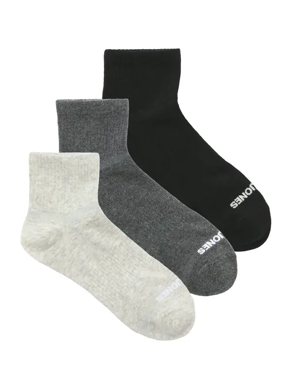 JACK & JONES JACK & JONES Nogavice 'JACLUCA'  pegasto siva / črna / pegasto bela