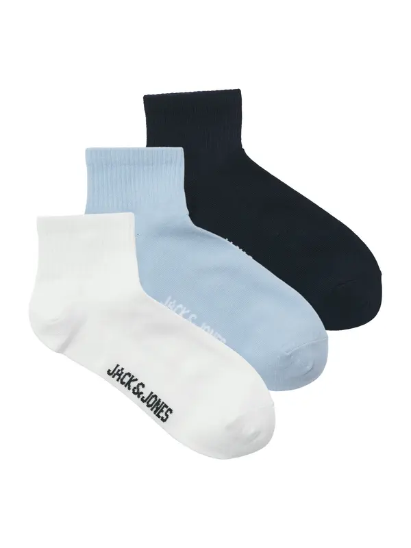 JACK & JONES JACK & JONES Nogavice 'JACNATE'  mornarska / svetlo modra / bela